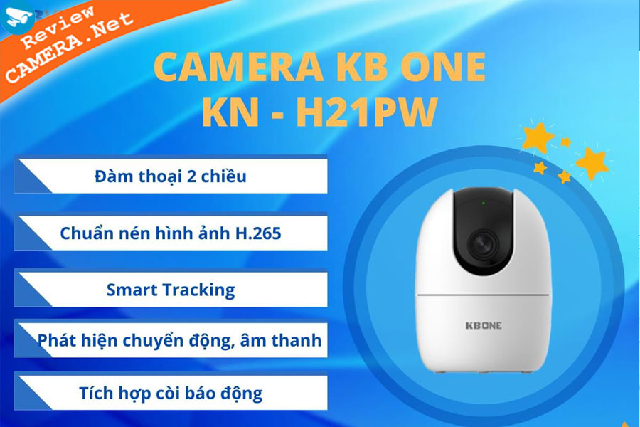 Camera IP wifi Kbone KN-H21PW
