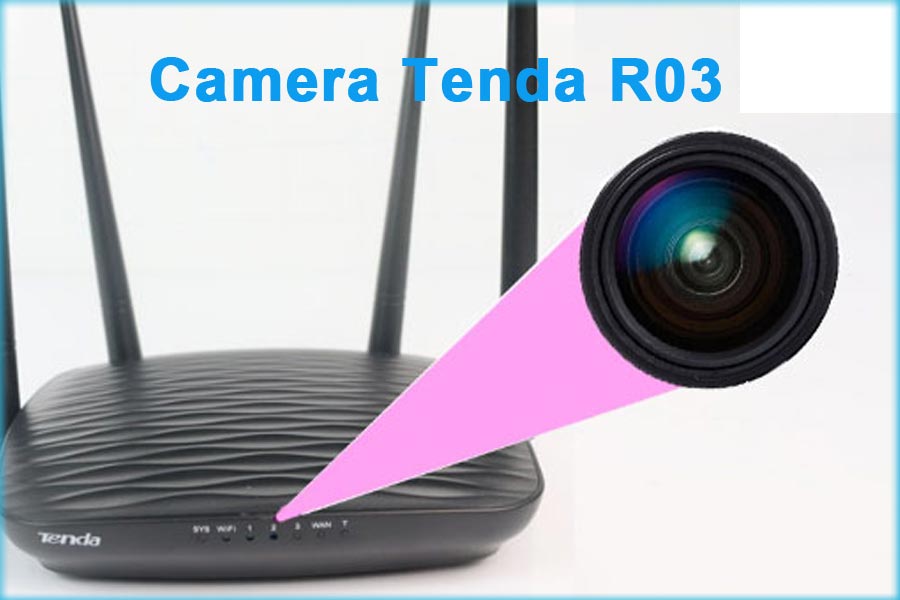 Review Camera Tenda R03 - Camera ngụy trang bộ phát wifi siêu kín