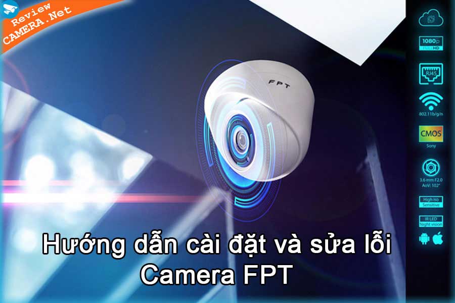 Hướng dẫn cài đặt, sử dụng Camera FPT và sửa lỗi thường gặp